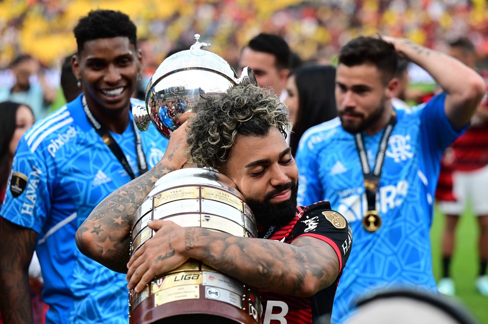 Com média de quase um gol por final, Gabigol vive expectativa de possível última decisão pelo Flamengo | flamengo | ge