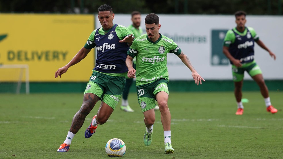 Palmeiras se reapresenta após derrota no Dérbi e inicia preparação para pegar o Grêmio | palmeiras | ge