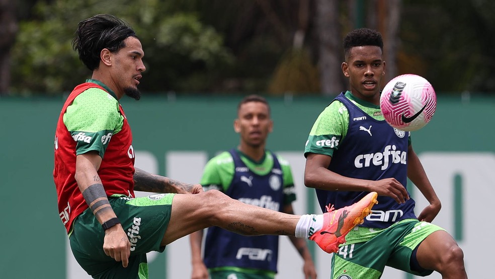 Escalação: Palmeiras treina com volta de Estêvão para enfrentar Juventude | palmeiras | ge