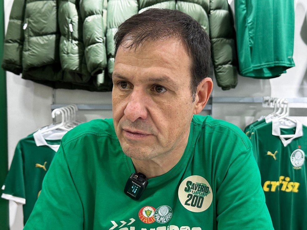 Savério vê oposição censurada no Palmeiras e quer mudar política de reforços: "Não descarto medalhão" | palmeiras | ge