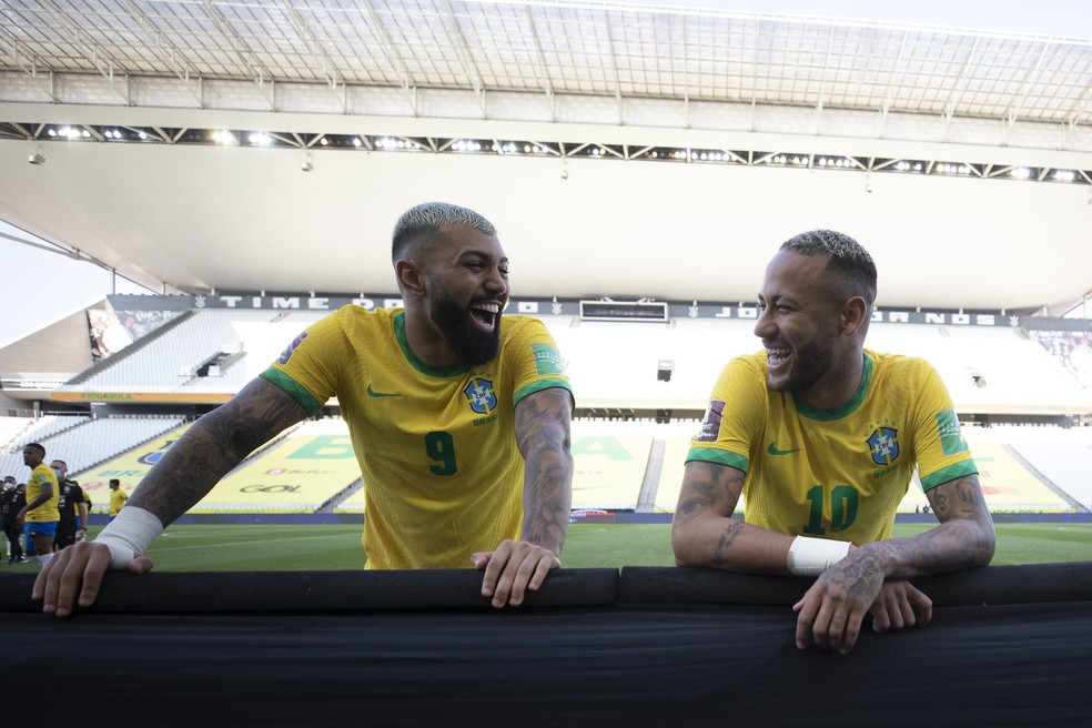 Gabigol celebra retorno de Neymar ao Brasil: "Espero que seja muito feliz, menos contra o Cruzeiro" | cruzeiro | ge