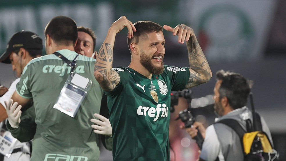 Alvo do Fluminense, Zé Rafael vem de conquistas importantes no Palmeiras, mas atuou pouco em 2024 | fluminense | ge