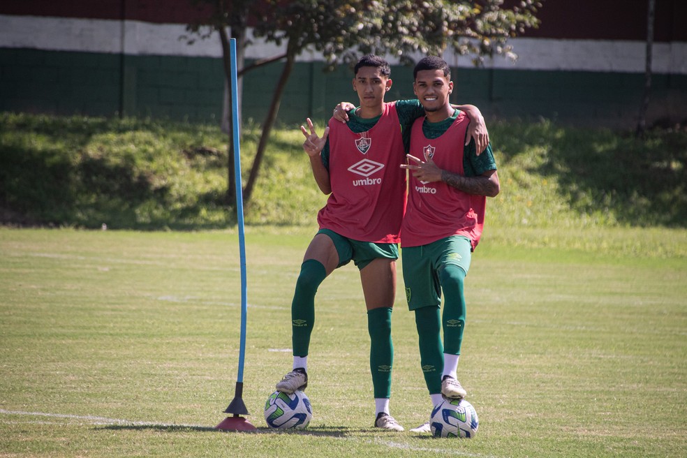 Joias do sub-17 do Fluminense, Isaque e Riquelme Felipe vão viajar para jogo contra o Athletico-PR | fluminense | ge