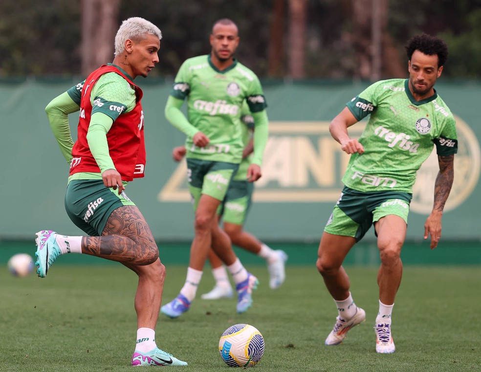 Escalação: Palmeiras finaliza trabalhos antes de jogo em que estreará uniforme | palmeiras | ge