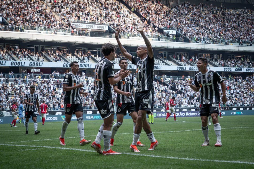 Análise: com reservas, Atlético-MG controla o RB Bragantino e dá resposta esperada no Brasileiro | atlético-mg | ge