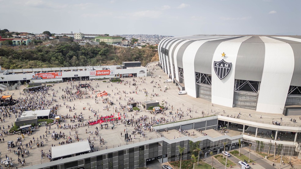 Flamengo x Atlético-MG: Galo transmitirá final da Copa do Brasil na Arena MRV | atlético-mg | ge