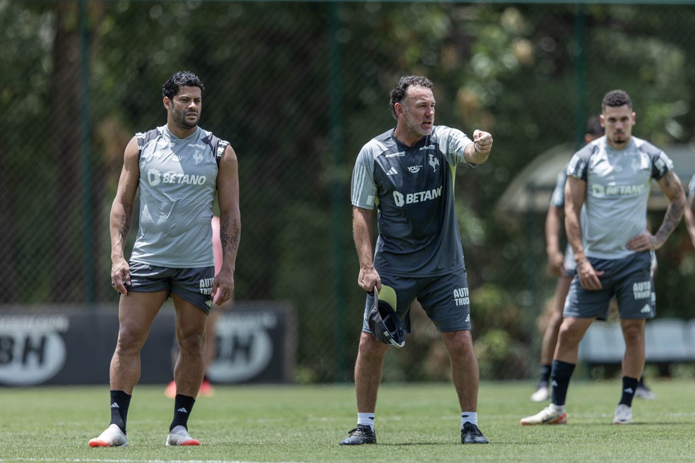 Escalação do Atlético-MG: com Zaracho e Bernard, Milito leva força máxima para final com Flamengo | atlético-mg | ge