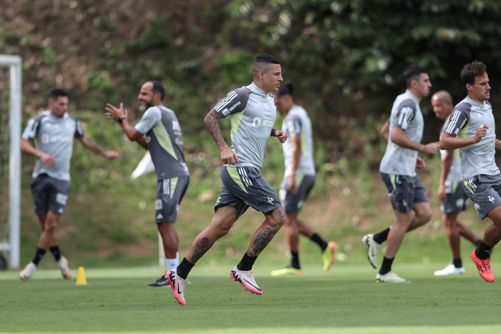 Com titulares, Atlético-MG inicia preparação para final da Copa do Brasil e indica mudanças | atlético-mg | ge