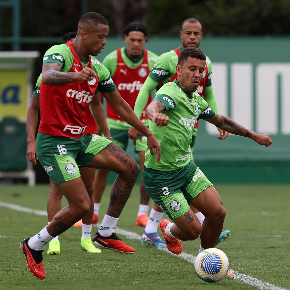 Escalação: Palmeiras se reapresenta e terá dois retornos para última rodada do Brasileirão | palmeiras | ge