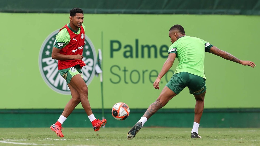 Abel aguarda definição sobre Rony no Palmeiras, mas avisa: "Enquanto estiver aqui, vai jogar" | palmeiras | ge