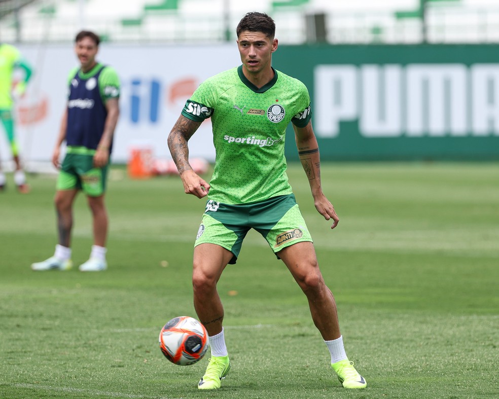 Escalação do Palmeiras: Emiliano Martínez faz primeiro treino e aguarda regularização | palmeiras | ge