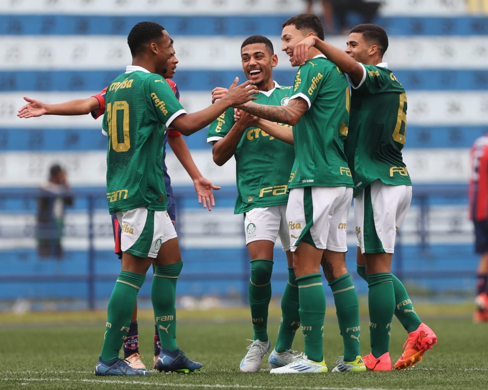 Sub-20 do Palmeiras aplica maior goleada de sua história em uma competição oficial | palmeiras | ge