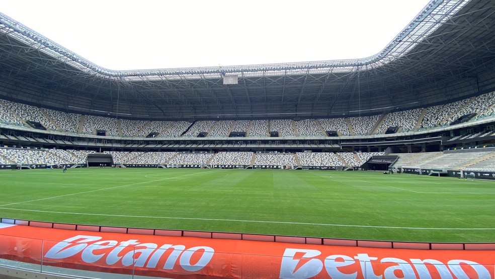 Atlético-MG x Flamengo: veja como está o gramado da Arena MRV antes da decisão da Copa do Brasil | atlético-mg | ge