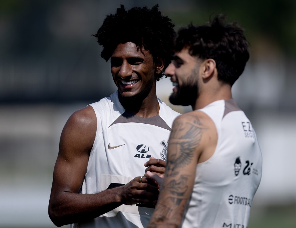 Dupla ideal? Ramón Díaz pode ter Yuri Alberto e Talles Magno juntos pela primeira vez no Corinthians | corinthians | ge