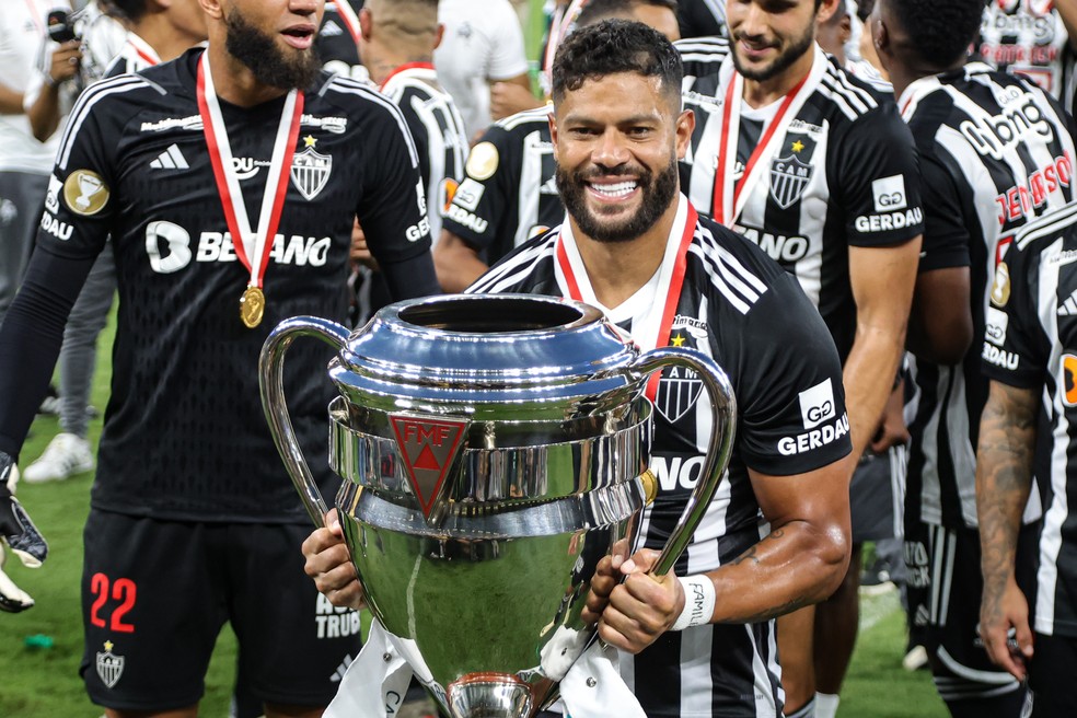 Capitão do Atlético-MG, Hulk sonha acordado com Libertadores: "Título que não tenho" | atlético-mg | ge