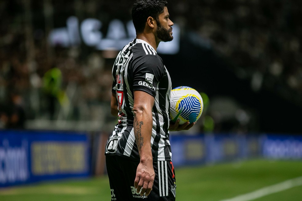 No Atlético-MG, Hulk comenta chance de ser poupado em algum jogo: "Não sou uma máquina" | atlético-mg | ge