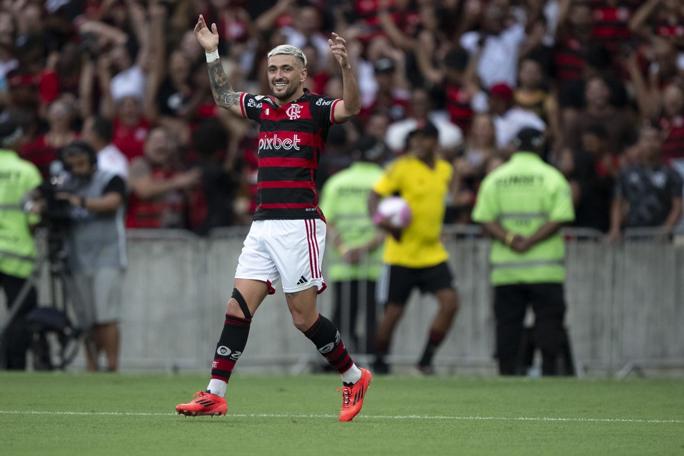 Flamengo supera 100 gols em 2024; veja todos os artilheiros rubro-negros no ano até aqui | flamengo | ge