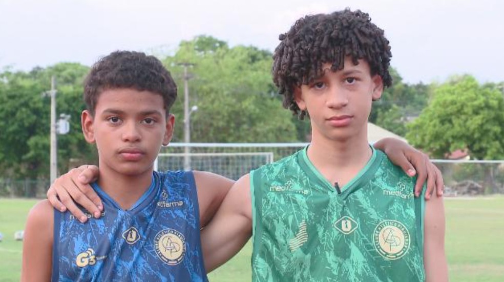 Mudaram muito? Em dia de Fla-Flu, veja como estão os mini sósias de David Luiz e Thiago Silva após 10 anos | fluminense | ge