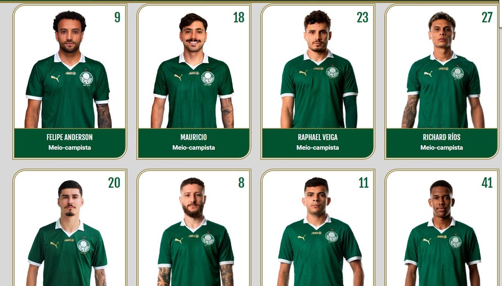 Palmeiras retira Crefisa do site oficial e prepara anúncio do uniforme com novo patrocinador | palmeiras | ge