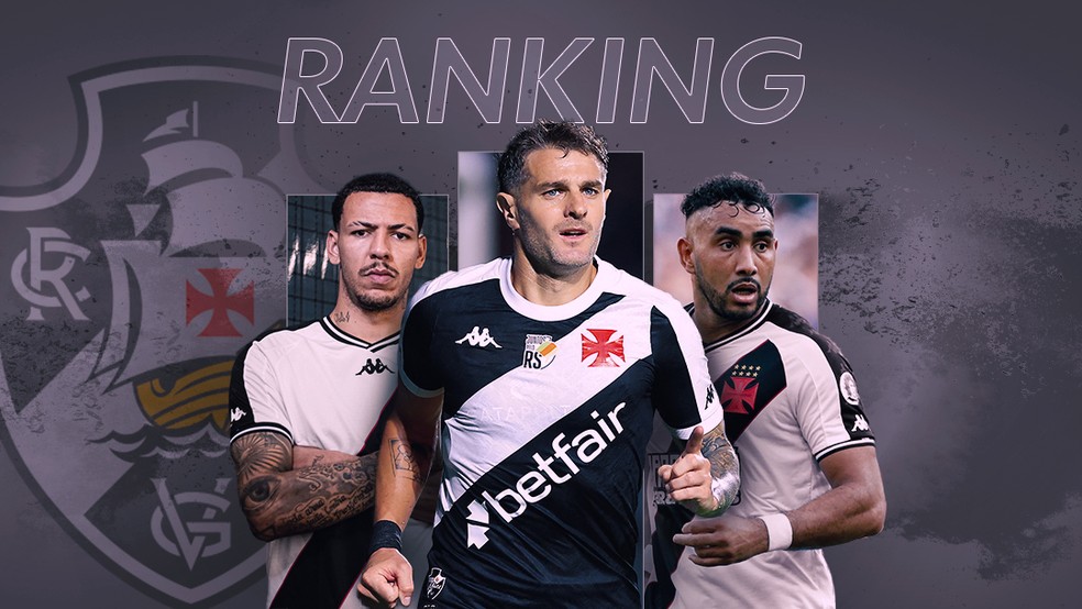 Veja o ranking da pior à melhor contratação do Vasco nos dois anos de SAF | vasco | ge