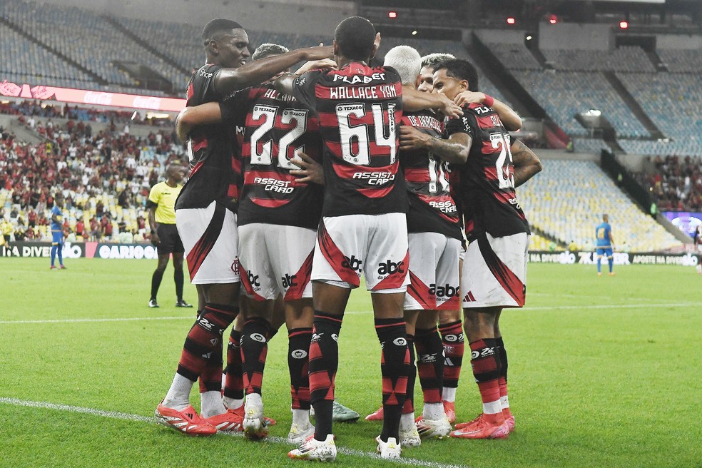 Atuações do Flamengo: Luiz Araújo muda o jogo e é o melhor contra o Sampaio Corrêa; dê suas notas | flamengo | ge