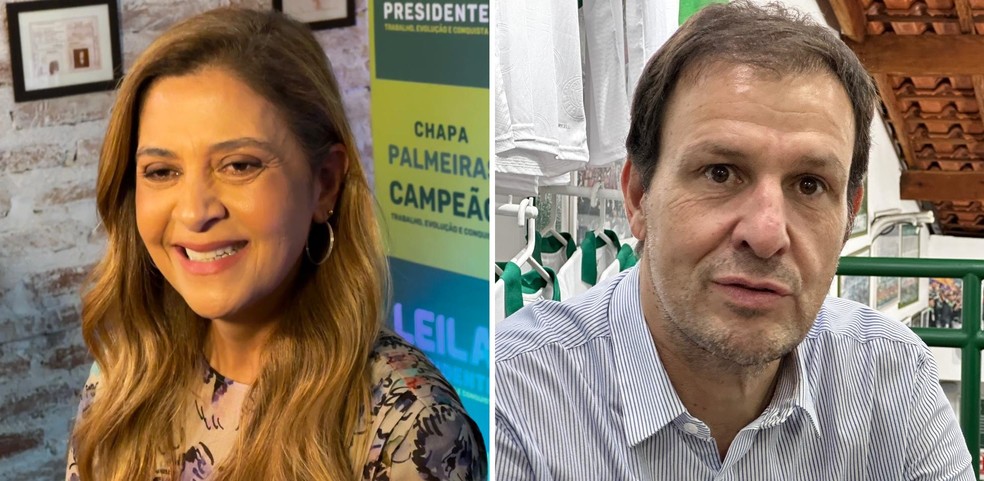 Eleição no Palmeiras: clube decide presidente em disputa entre Leila e Savério neste domingo | palmeiras | ge