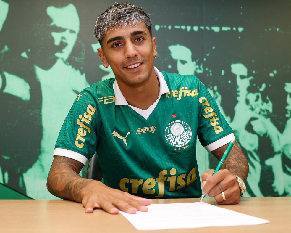 Palmeiras anuncia a contratação de Facundo Torres | palmeiras | ge