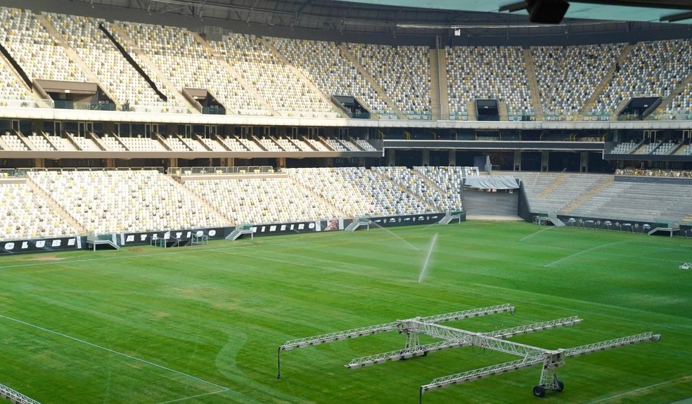 Atlético-MG tem autorização da PBH para gramado sintético na Arena MRV | atlético-mg | ge