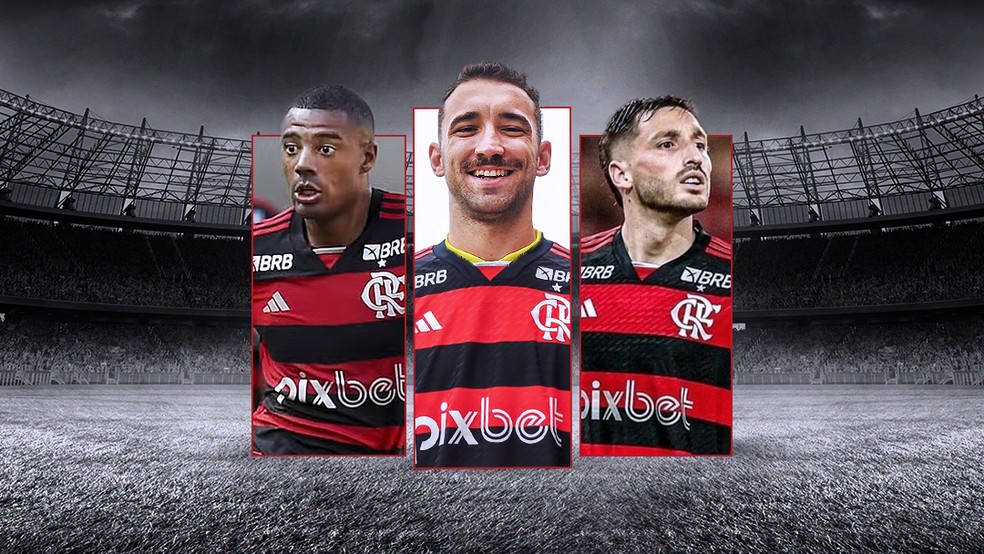 Balanço das contratações: veja raio-x dos reforços do Flamengo em 2024 | flamengo | ge