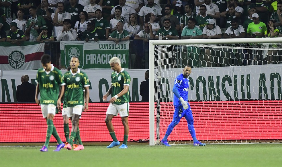 Weverton diz o que faltou para o Palmeiras na eliminação na Libertadores: "Capricho e sorte" | palmeiras | ge