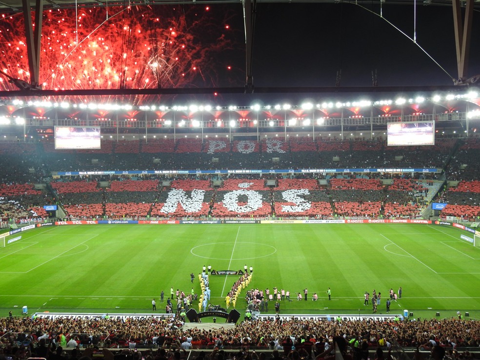 Flamengo é multado pela Conmebol por sinalizadores na torcida contra o Bolívar; veja valor | flamengo | ge