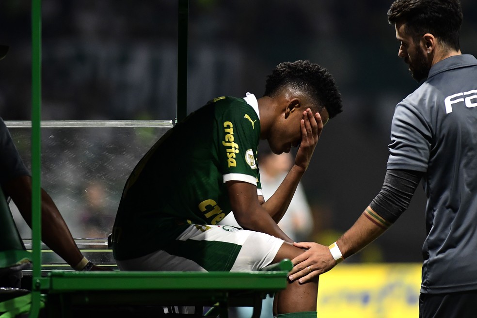 Mais que Estêvão: Palmeiras de 2024 tem maior média de lesões por jogo na era Abel Ferreira | palmeiras | ge