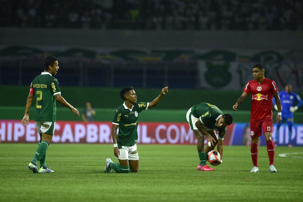 Atuações do Palmeiras: Weverton é o destaque no empate com o Bragantino; dê suas notas | palmeiras | ge