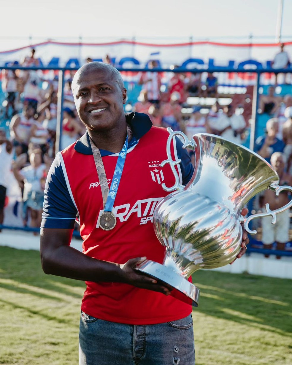 Ex-Flamengo, Reinaldo volta ao Carioca agora como técnico e se espelha em Filipe Luís: "Referência" | flamengo | ge