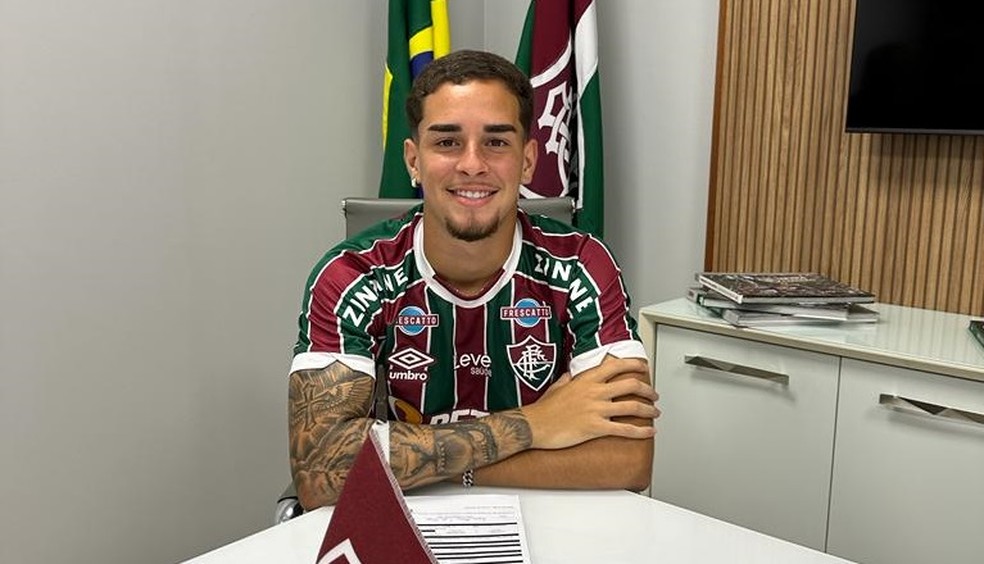 Fluminense acerta empréstimo de Agner, revelação das categorias de base, para o Palmeiras | fluminense | ge