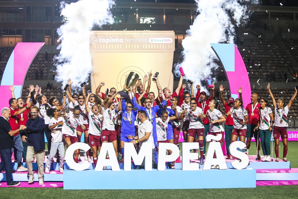 Fluminense vence o Internacional nos pênaltis e conquista Copinha Feminina | fluminense | ge