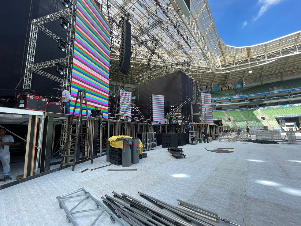 Paul McCartney "jogou" no Allianz Parque, do Palmeiras, mais vezes que 13 clubes da Série A | palmeiras | ge