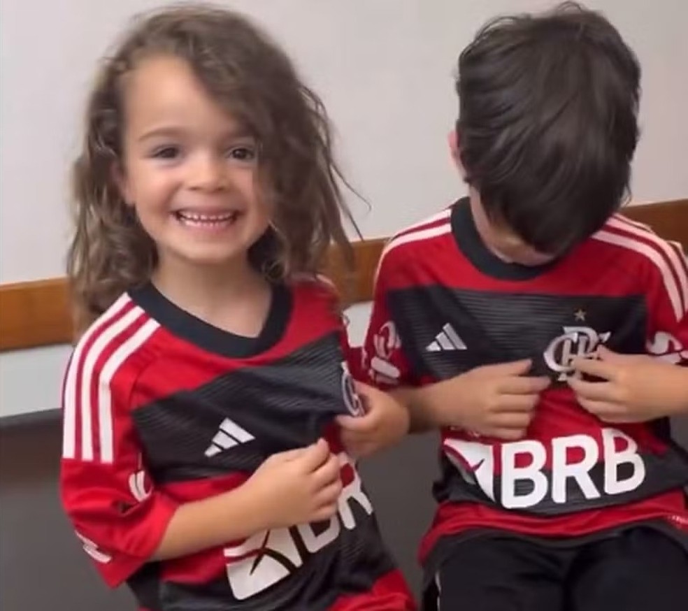 Mensagem de fãs mirins argentinos toca De la Cruz, do Flamengo: "Espero vê-los no Maracanã, os amo" | flamengo | ge