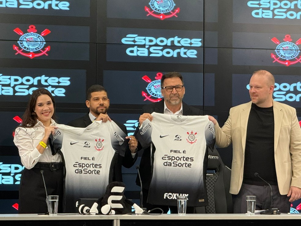 Corinthians diz que Esportes da Sorte tem autorização para seguir como patrocinadora do clube | corinthians | ge