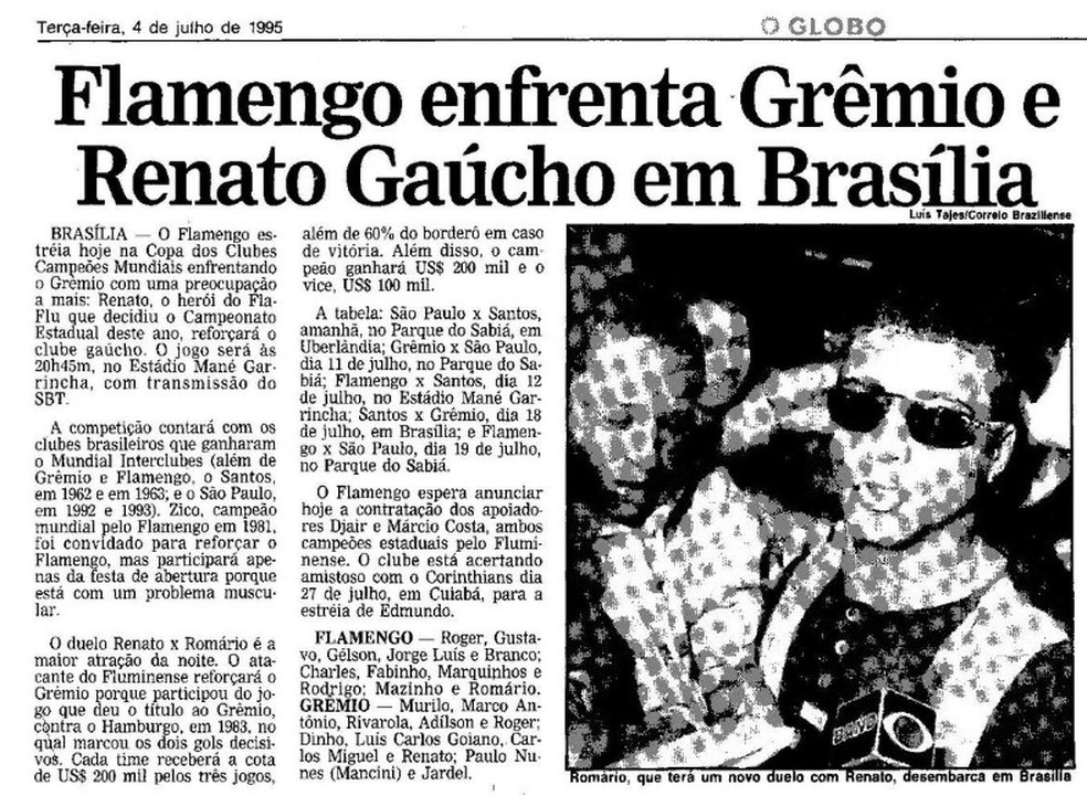 Você sabia? Flamengo foi campeão da última edição do torneio criado por Silvio Santos | flamengo | ge