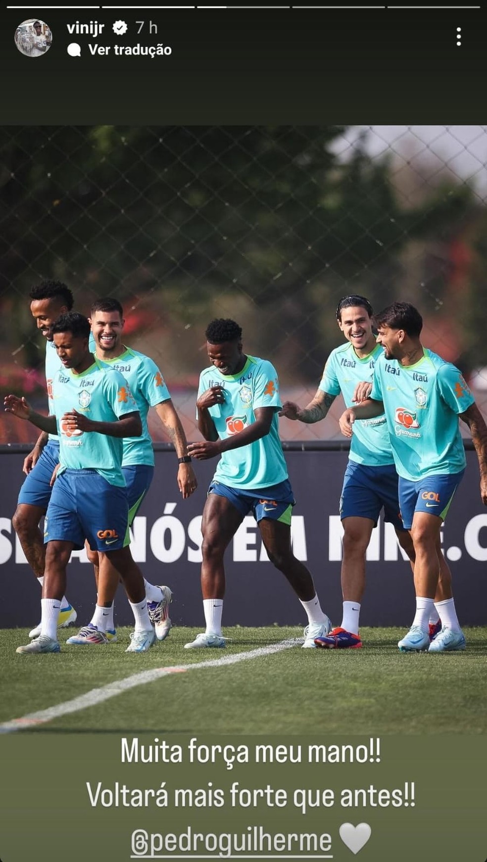 Vini Jr, Endrick, Deyverson... Jogadores mandam mensagem a Pedro, do Flamengo, após lesão | flamengo | ge