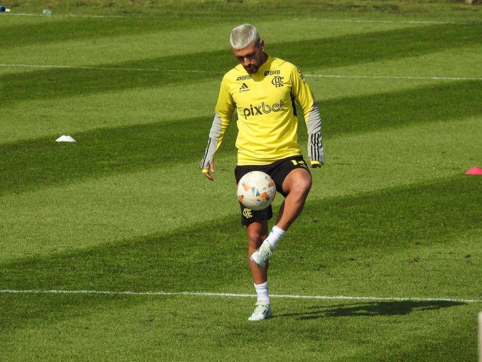 Flamengo faz último treino no CT de Luís Suárez; veja imagens | flamengo | ge