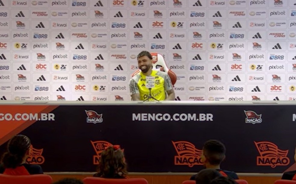 Gabigol revela ansiedade em jogar no novo estádio do Flamengo: "Marcar meu nome fazendo o primeiro gol" | flamengo | ge