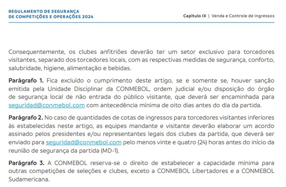 Veto à torcida do Botafogo no jogo contra o Peñarol contraria regra da Conmebol; veja possíveis punições | botafogo | ge