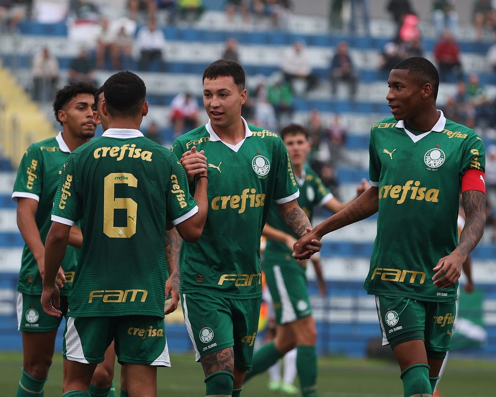 Palmeiras empata com Novorizontino na primeira semifinal do Paulistão Sub-20 | palmeiras | ge