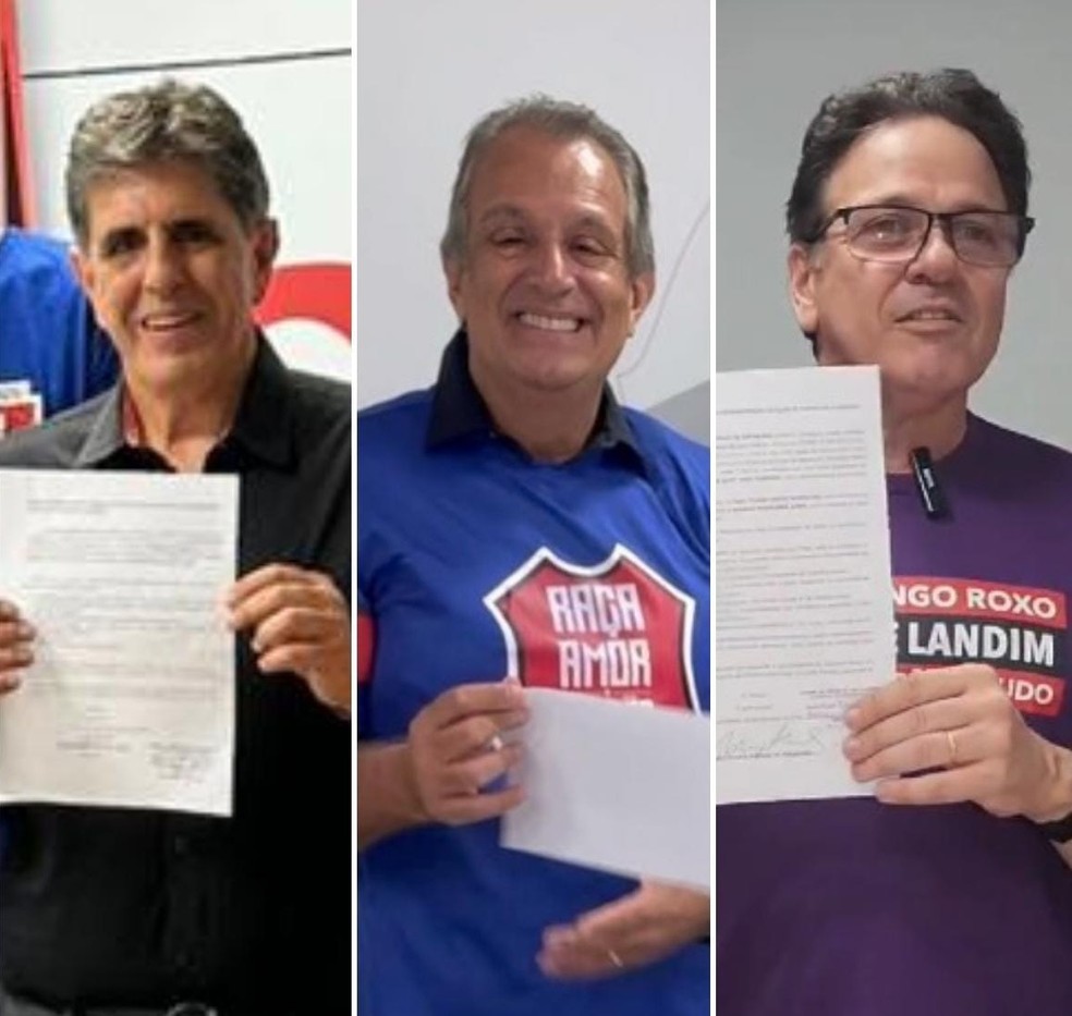 Candidatos votam em eleição no Flamengo | flamengo | ge