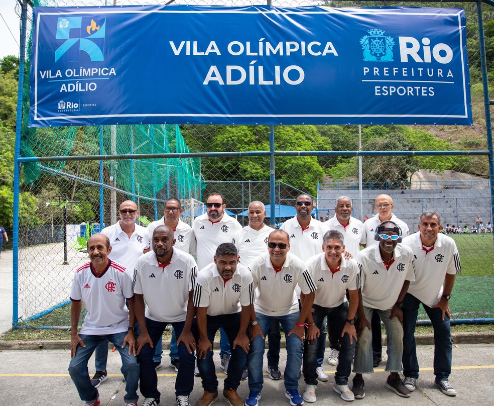 Vila Olímpica do Vidigal recebe novo nome em homenagem póstuma a Adílio, ídolo do Flamengo | flamengo | ge