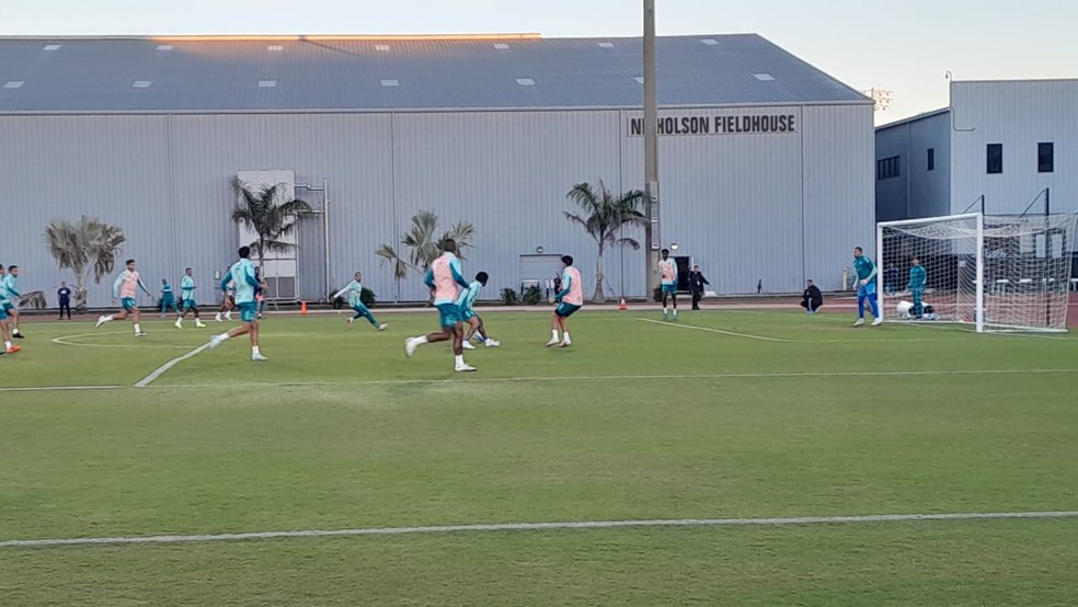 Escalação do Cruzeiro: sem Kaio Jorge e com gol de Gabi, Cruzeiro repete time em treino aberto à torcida | cruzeiro | ge