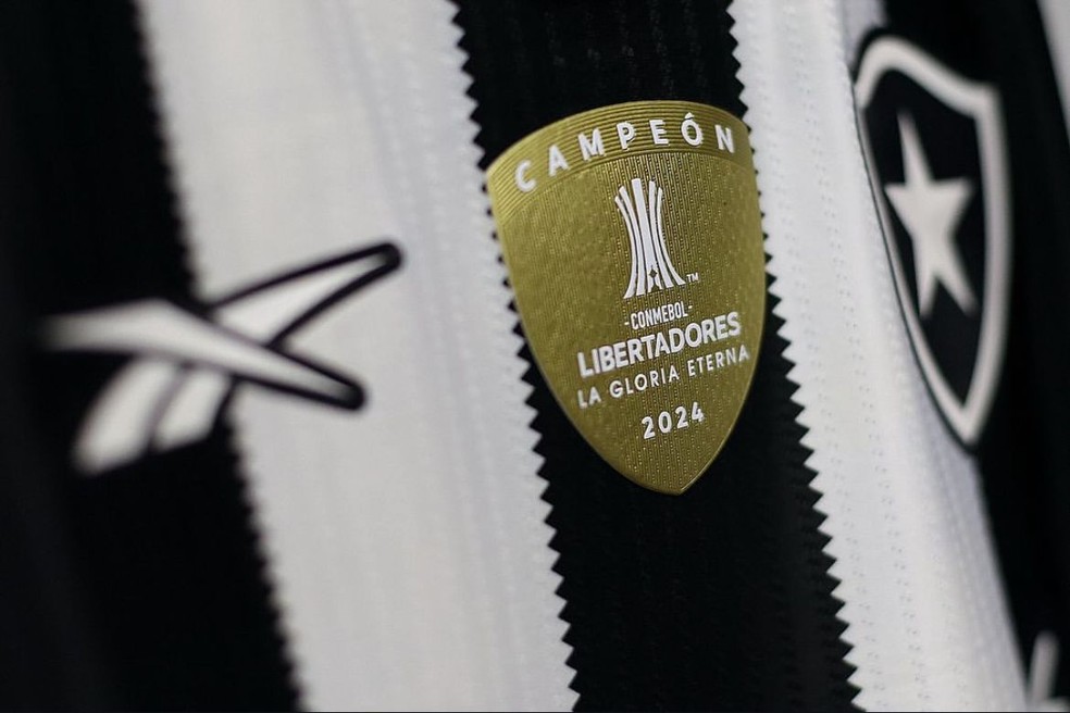 Botafogo estreia nesta quarta patch de campeão da Libertadores na camisa | botafogo | ge