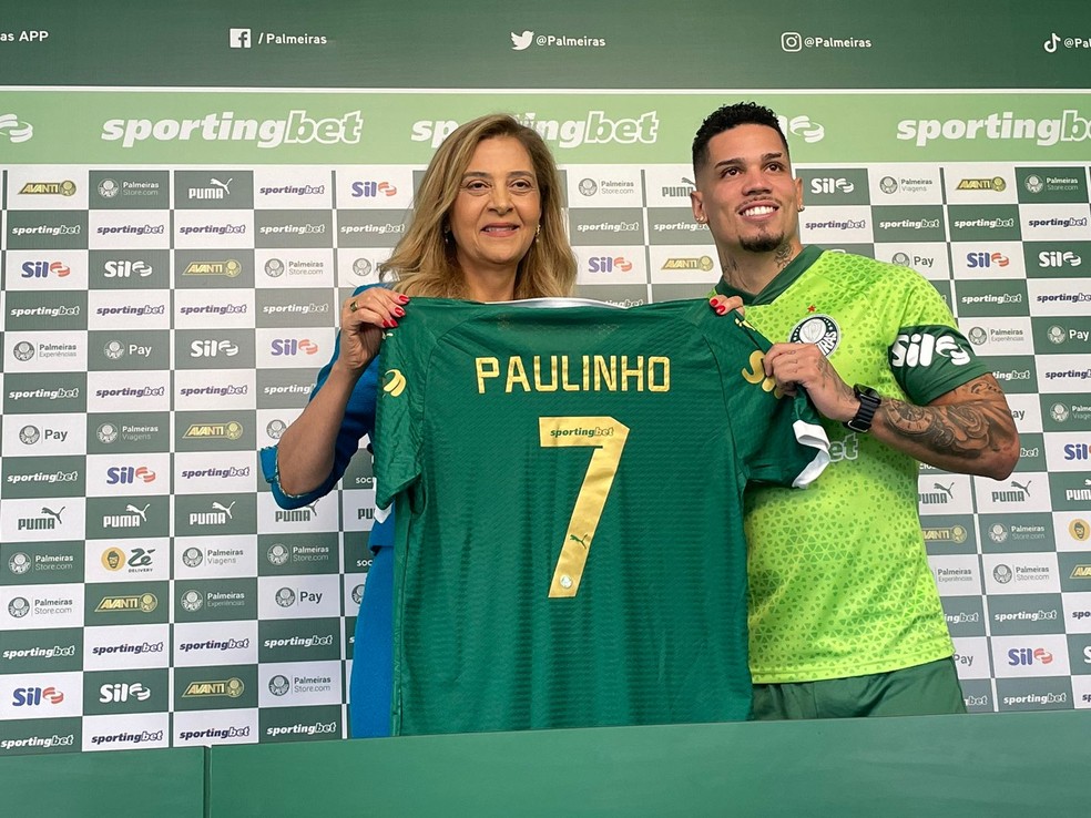 Paulinho conta que mãe queria batizá-lo como Edmundo e relata inspiração como 7 do Palmeiras | palmeiras | ge